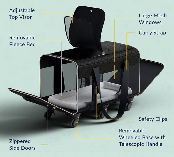 Roller Carrier - Quilted
