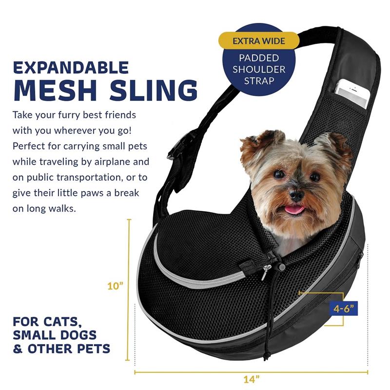 Black Snug Pet Carrier