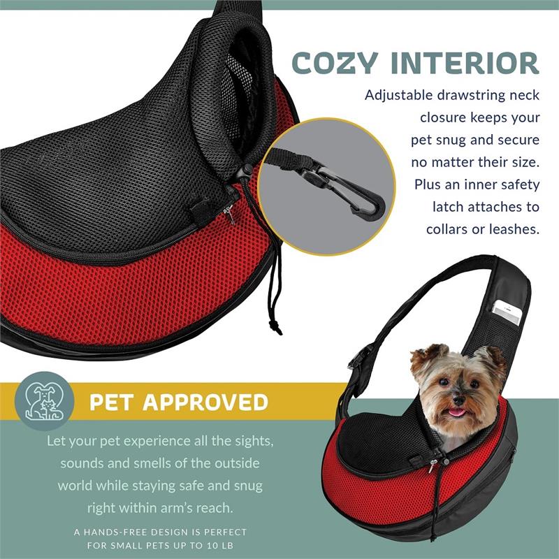 Red Snug Pet Carrier