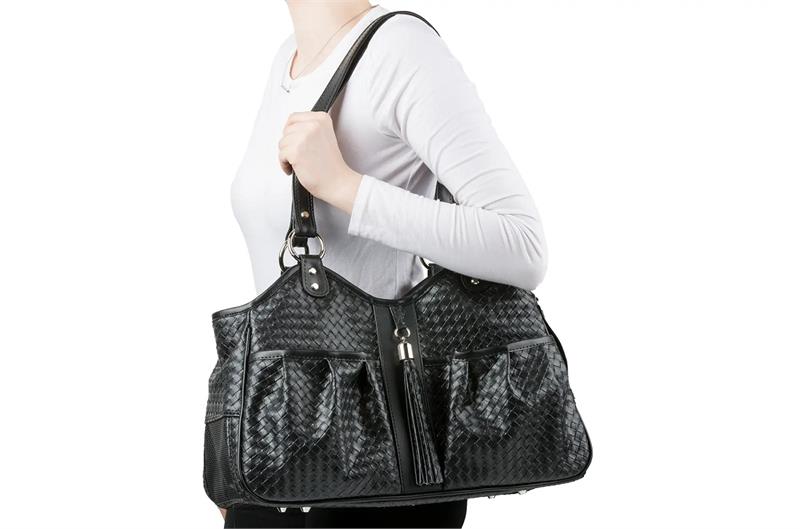 Black Chic Pet Carrier