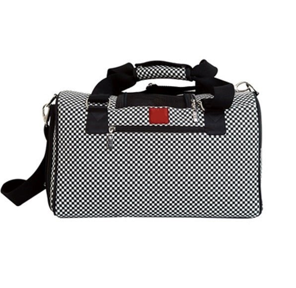 Checker Duffle Pet Carrier