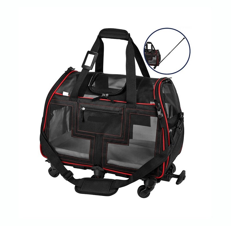 Rolling Carrier - Black/Red