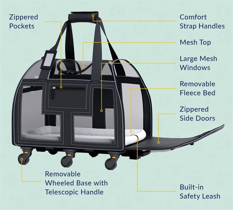 Rolling Carrier - Charcoal